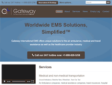 Tablet Screenshot of gateway-ems.com